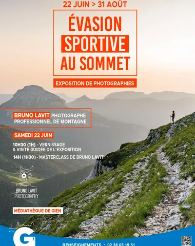 Exposition de photographies : évasion sportive au sommet