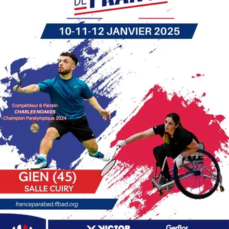 Championnat de France d’Handi Badminton club de Gien