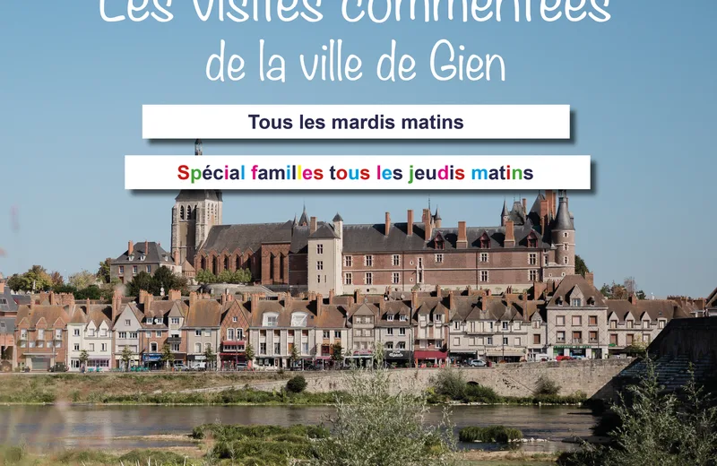 Visite commentée de la ville de Gien