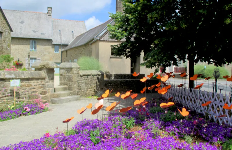 Chasse au trésor Mellé, bourg jardin