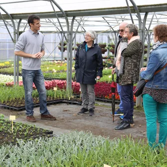 Visite d’entreprise – Serre Municipales de Fougères