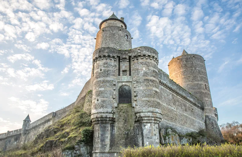 Castillo de Fougeres-vista de las murallas-®Lionel Le Saux 600px