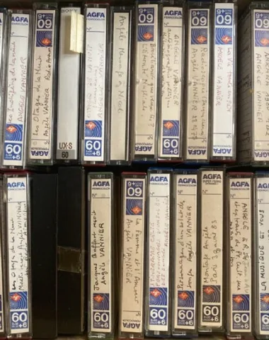 Exposition – Les cassettes d’Angèle Vannier – de l’archive à la création