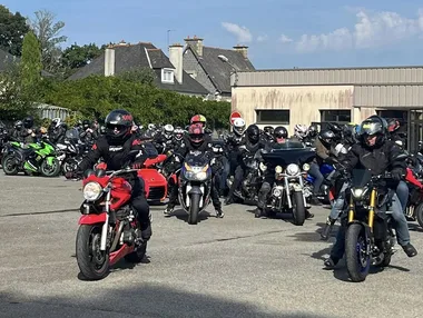 Balade à motos solidaire