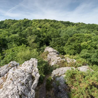 Les roches du Saut-Roland