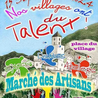 Marché des artisans : Nos villages ont du talent !