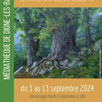 Exposition : Racine et canopée…pour une forêt d’artistes