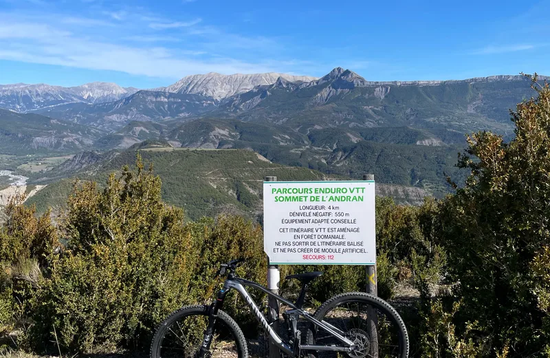 Enduro du sommet de L’Andran N°18 – Très difficile 15km –2h