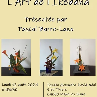 Conférence: “l’Art de l’Ikebana”
