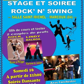 Stage et soirée : Rock’ n’ swing