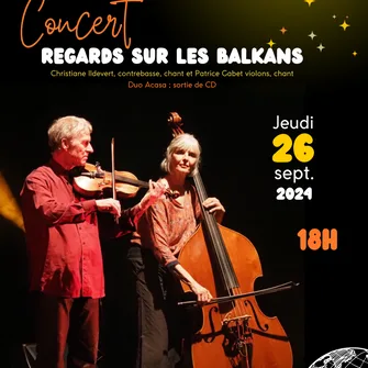 Concert : Regards sur les Balkans