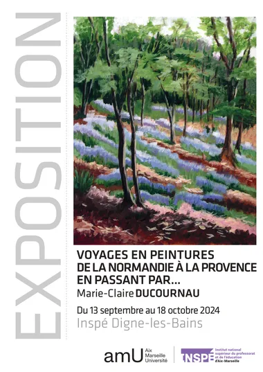 Exposition “Voyages en peintures de la normandie à la provence en passant par….”