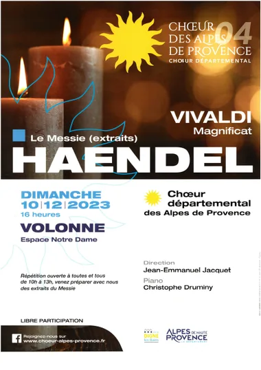 Concert : Haendel Le Messie (extraits)