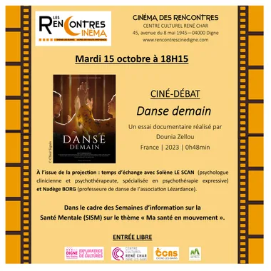 Ciné-débat “Danse demain”