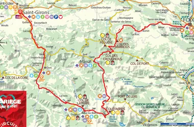 Hors catégorie étape 100% Ariège tour de France – circuit n°12