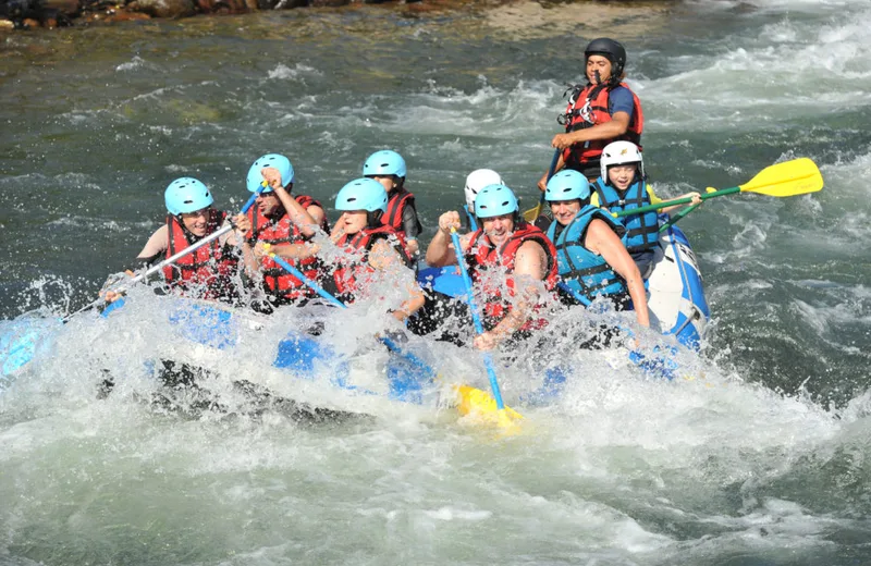 Rafting parcours famille