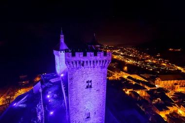 Visites nocturnes au château de Foix