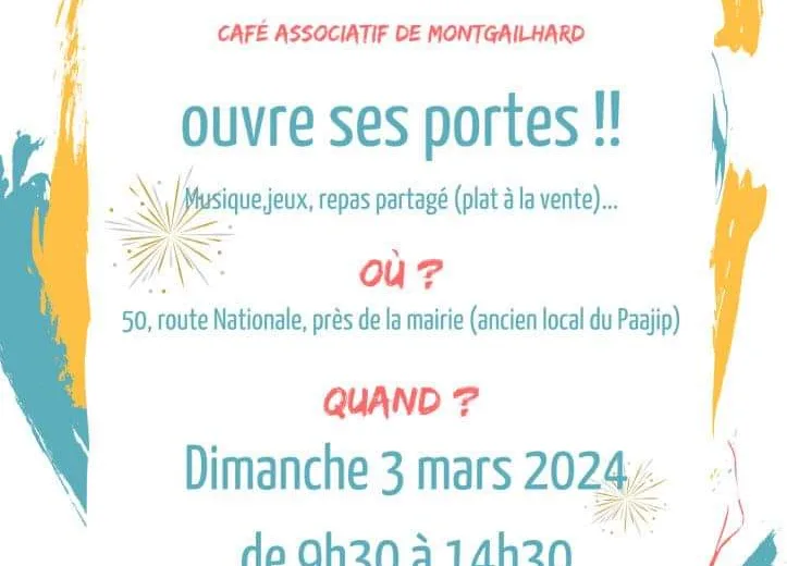 Café associatif Le p'tit préau