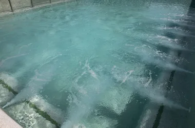piscina del càmping llac
