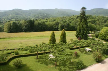 jardin parc chateau benac