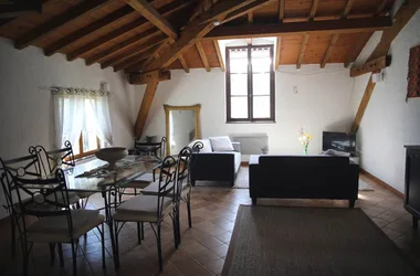 Gîte Barguillère - Living room