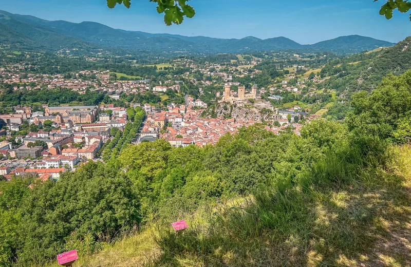 Point de vue des terrasses du Pech