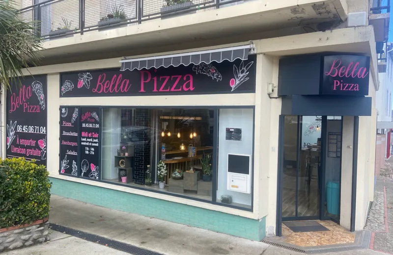 Bella-Pizza-Schaufenster