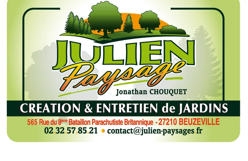Business card 2024 Julien Landscapes