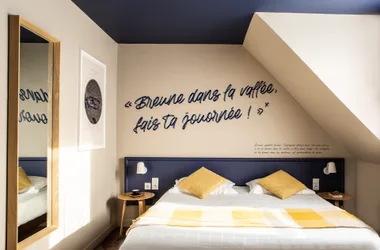Antares Hotel in Honfleur - La Rivière St Sauveur - Zimmer