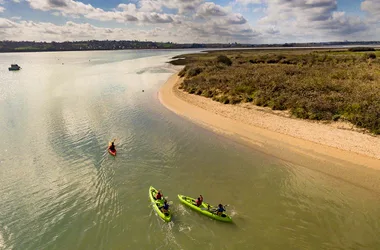 Kayaking in the Bay of Salenelles Vincent Rustuel