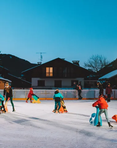 Patinoire en plein air