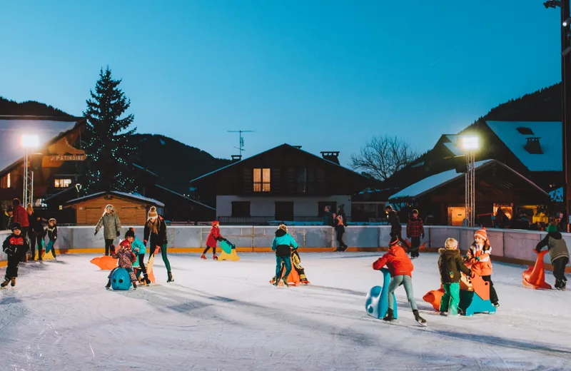 Patinoire en plein air