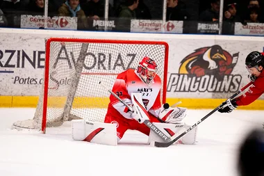 Ice hockey game