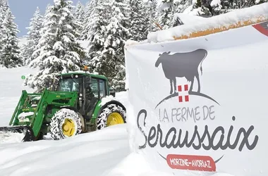 Visite de la ferme de Seraussaix