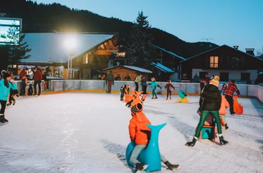 Patinoire en plein air