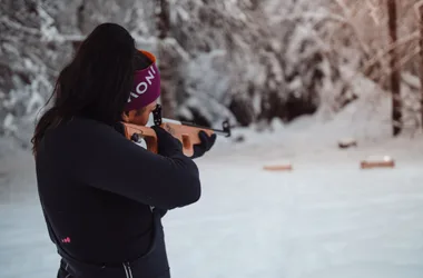 Initiation au biathlon laser