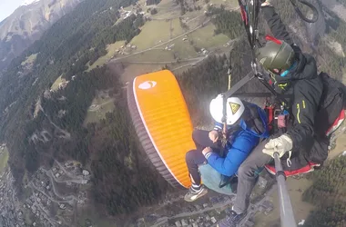 Paragliding school, courses and tandem flights with Airéole