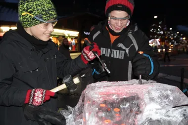 Chasse aux trésors glacée