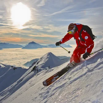 Cours d’initiation au ski de hors pistes