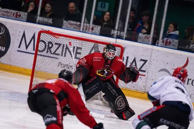 Match de championnat de Hockey sur glace