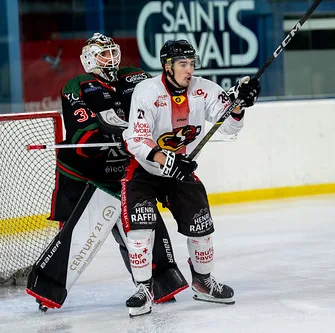 Match de championnat hockey sur glace