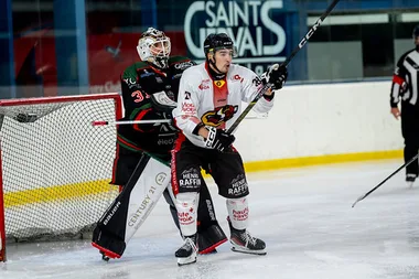 Match de championnat hockey sur glace