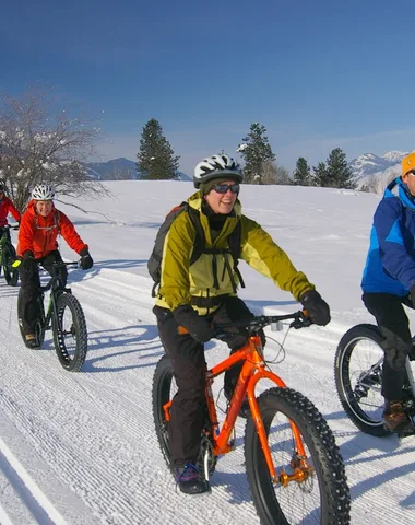 VTT sur Neige