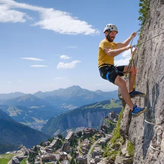 Via ferrata d’Avoriaz “Le Saix du Tour”