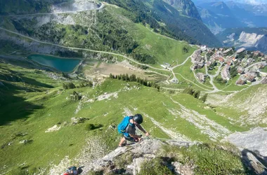 Via Ferrata activity with the Morzine Avoriaz Guides office