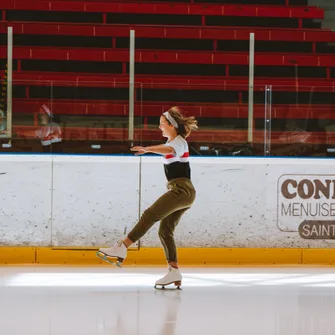 Indoors Ice Rink Skoda Arena