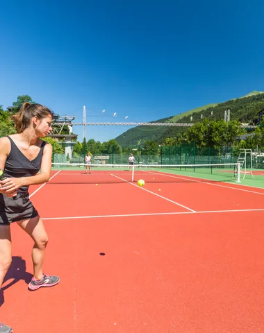 Tennis courts