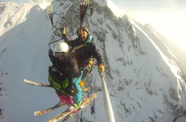 Ecole de parapente, stages et biplaces