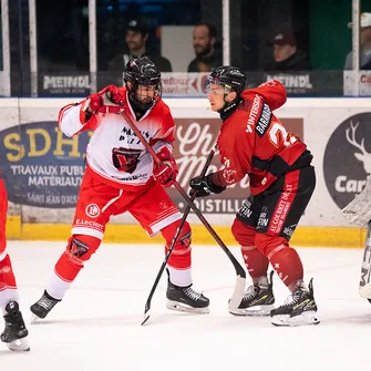 Match de championnat de Hockey sur glace