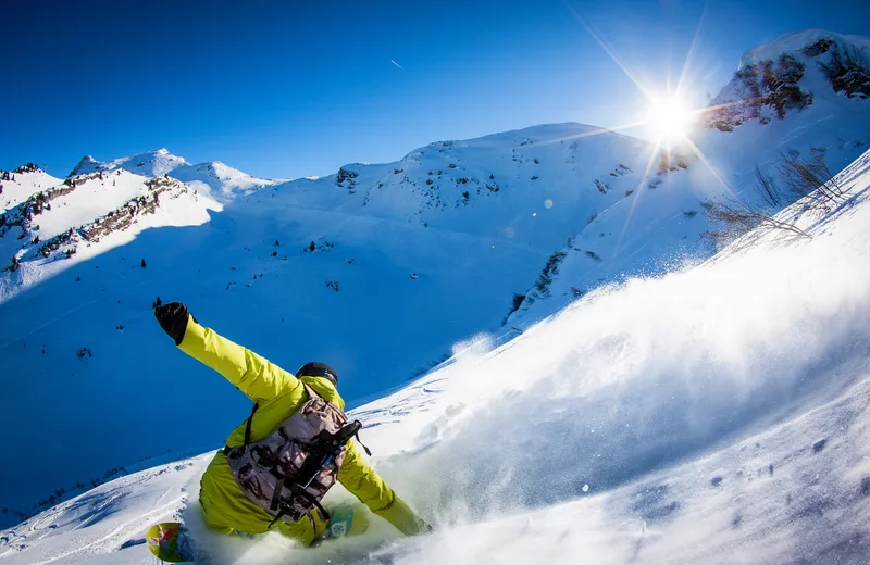 Sortie Hors-Piste en Snowboard